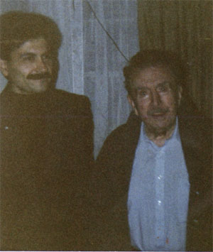 Maestro Claudio Arrau y Raúl de la Mora